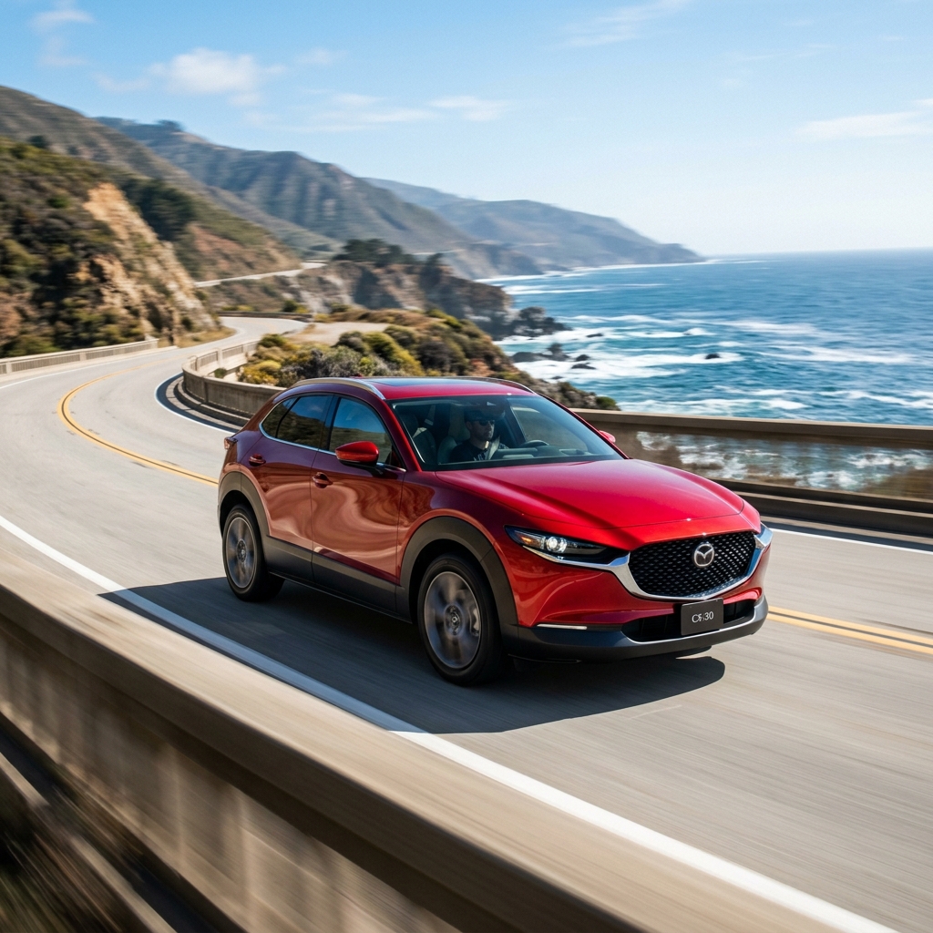 Soul Red Mazda CX-30 Turbo